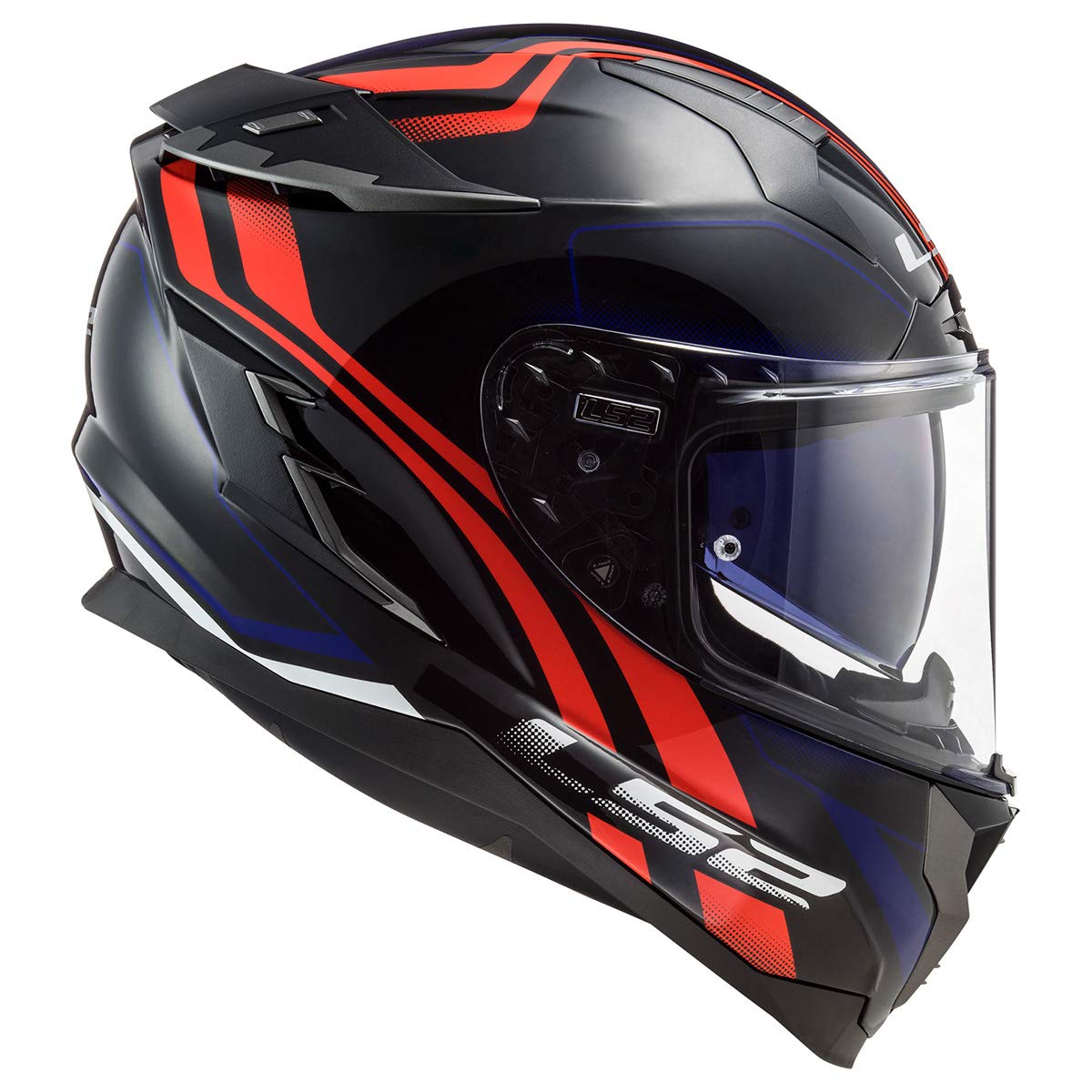 LS2 Challenger GT Full Face Motorcycle Helmet - DOT & ECE Certified for Street & Racing - Lightweight & Aerodynamic Design for Comfortable Long Rides