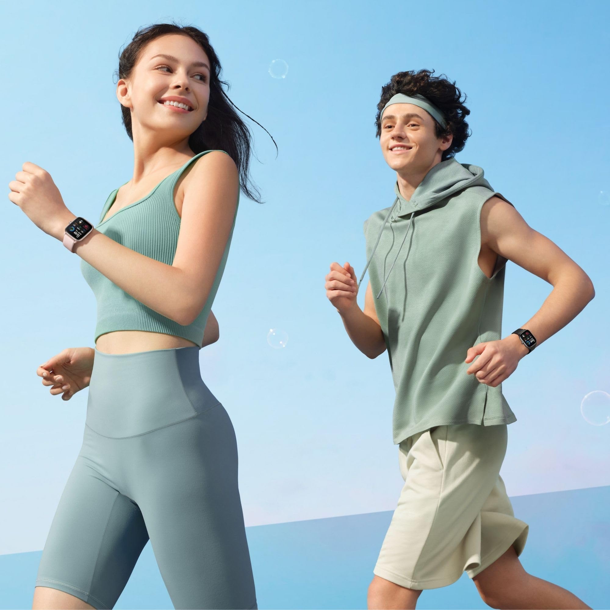 Amazfit GTS 4 Mini Smart Watch for Women & Men - Alexa Built-in, GPS Fitness Tracker with 120+ Sport Modes, 15-Day Battery, Heart Rate & SpO2 Monitor - Compatible with Android & iPhone (Black) - Perfect for Running, Gym Workouts & Daily Activity Tracking