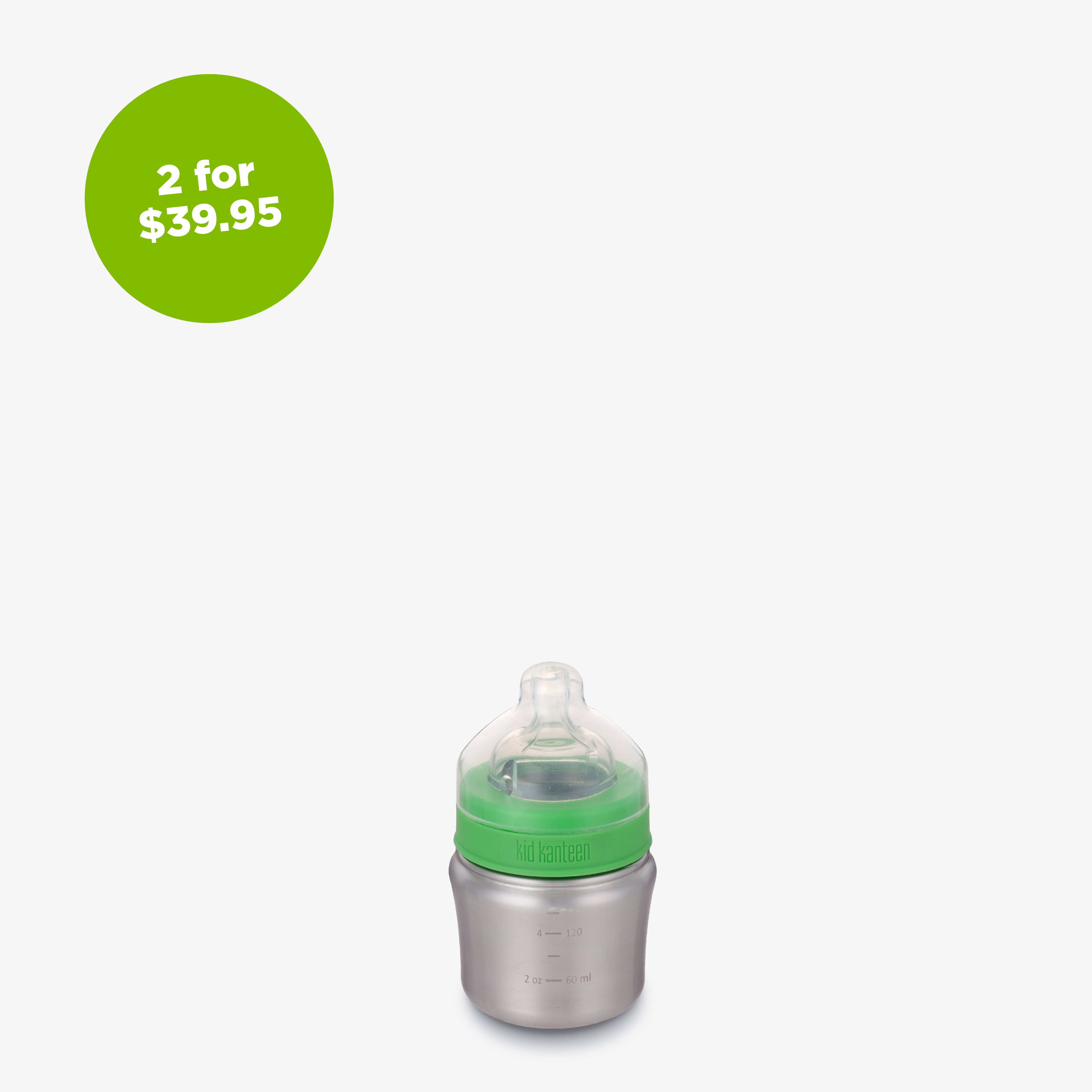 5oz (148ml) Baby Bottle - BPA-Free, Leak-Proof, Anti-Colic Newborn Feeding Bottle for Breastmilk & Formula - Perfect for Travel, Daycare & Night Feeding