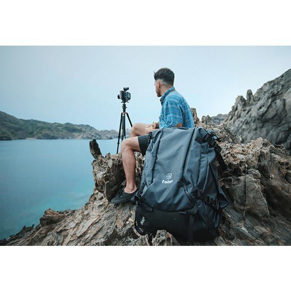 F Stop Lotus Day Backpack - Lightweight & Durable Hiking Backpack for Outdoor Adventures, Travel & Daily Use - Blue (M135 65)
