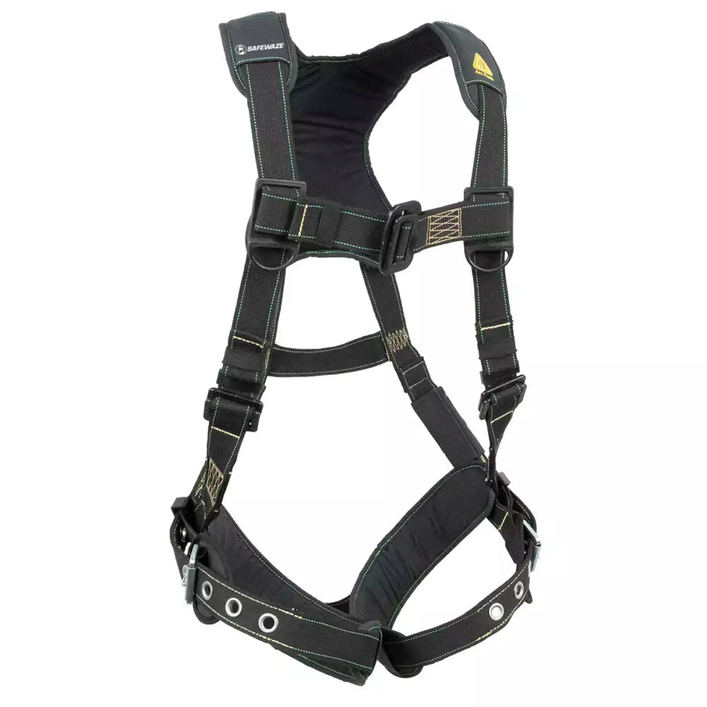Arc Flash Full Body Harness with DE 1D, DE MB Chest & TB Legs - OSHA Compliant Safety Gear for Electrical Workers | Perfect for High Voltage Line Maintenance & Industrial Protection