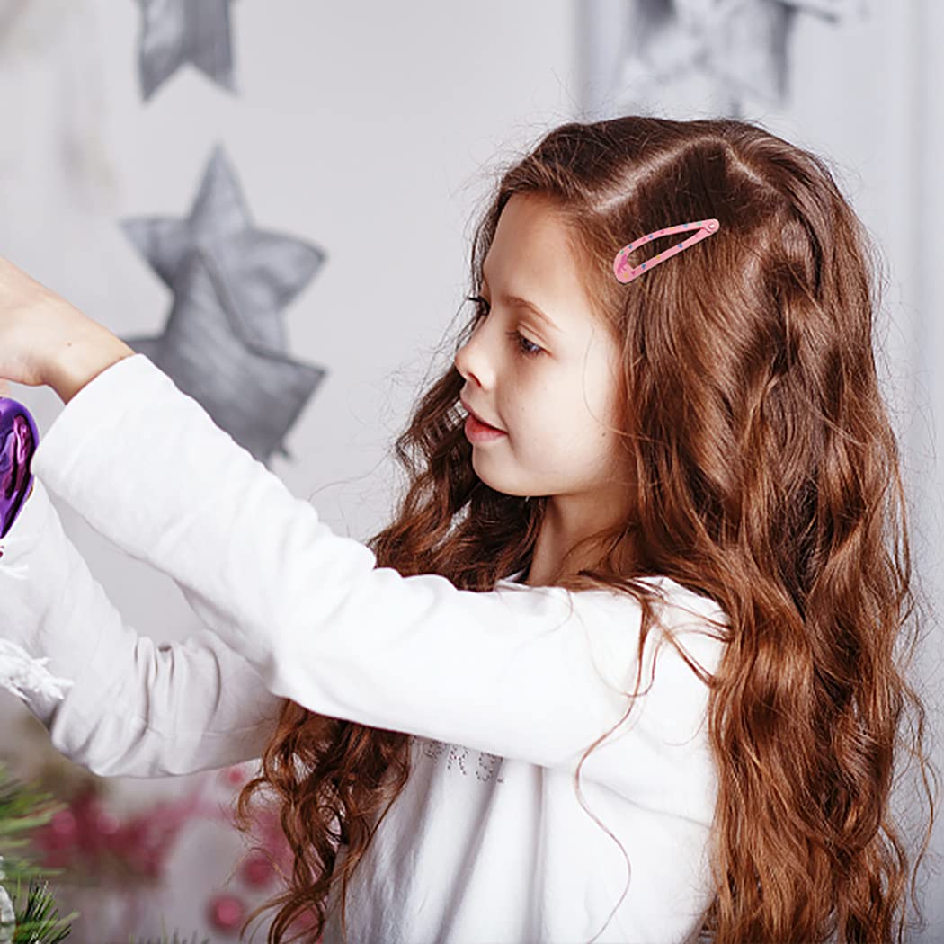SalLady Snap Hair Clips - Colorful Strong Creative Lovely Tight Lightweight Hair Barrettes for Girls - Perfect for School, Parties, and Everyday Hair Styling