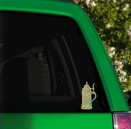 German Beer Stein Vinyl Decal Sticker - 6