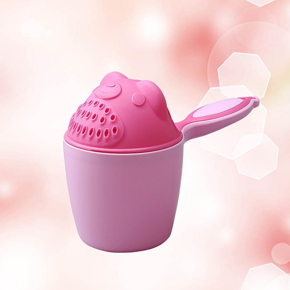 NUOBESTY Baby Shampoo Cup with Sprinkler - Fun Bath Water Scoop & Bailer for Toddlers - Perfect Bath Time Toy for Kids' Hair Washing & Playtime