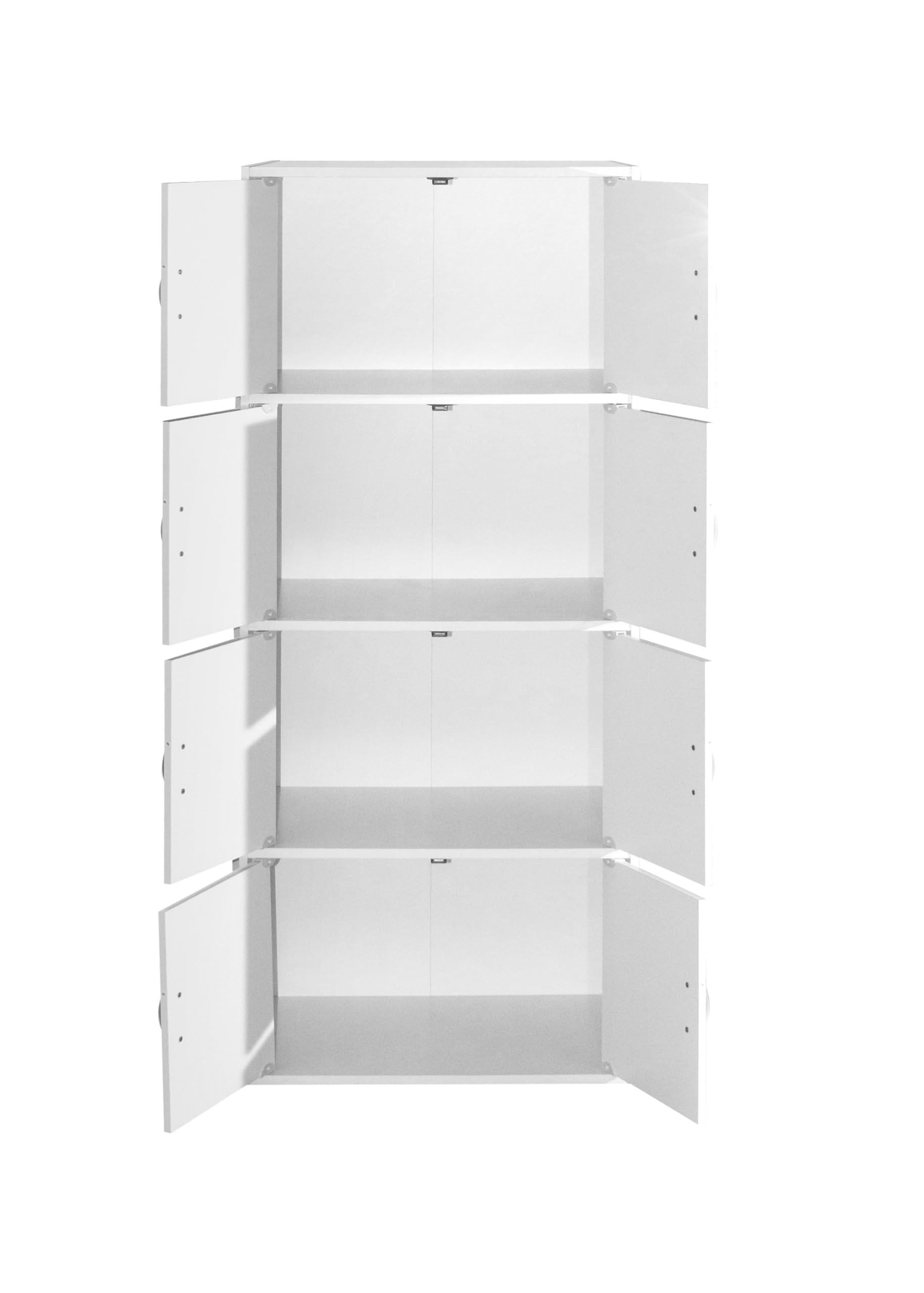 Hodedah 5-Shelf Bookcase - Sturdy Wooden Bookshelf for Home & Office - Perfect for Living Room, Bedroom, or Study Organization