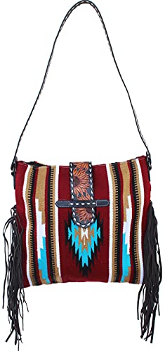 Red/Turquoise/Tan