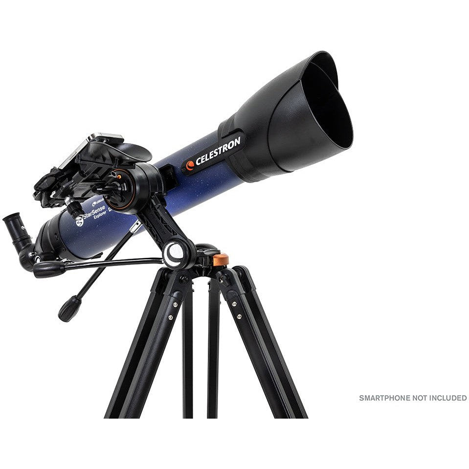Celestron StarSense Explorer DX 100AZ Refractor Telescope with Smartphone App - Royal Observatory Greenwich Edition | Stargazing, Astronomy Observation & Night Sky Exploration