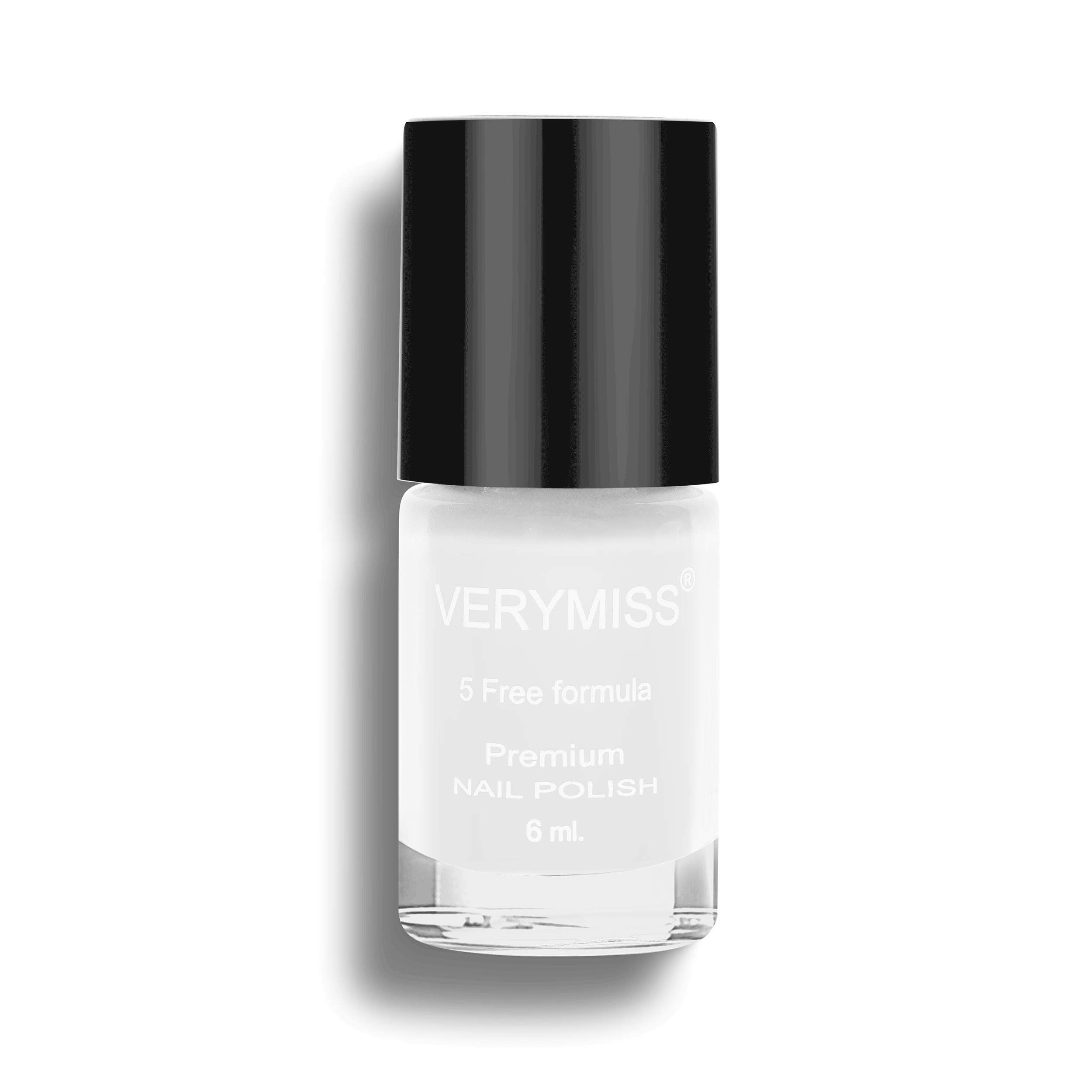 Verymiss Premium Non-UV Gel Nail Polish - 206 Pearl White | Long-Lasting Chip-Resistant Nail Lacquer for Salon-Quality Manicures at Home | Perfect for Weddings, Parties & Everyday Wear