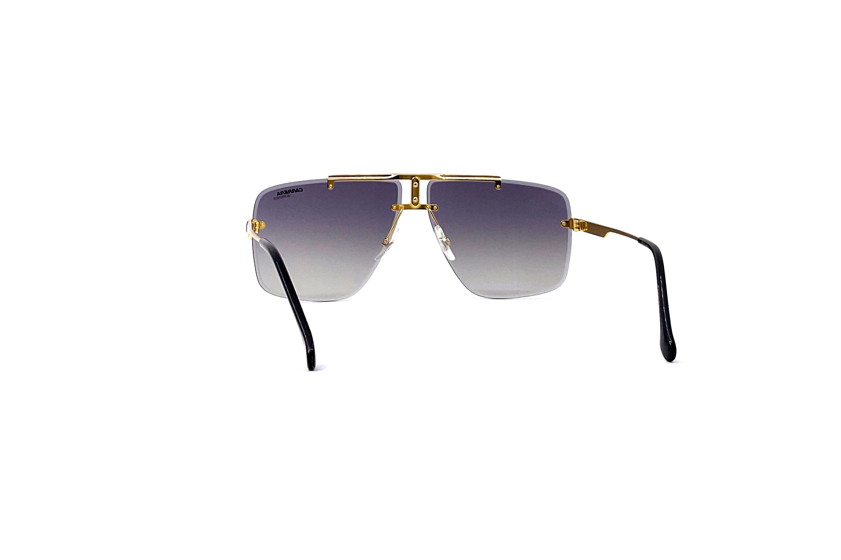 Carrera 1016/S Gold Black Sunglasses - Polarized UV Protection Aviator Style for Men & Women - Perfect for Driving, Travel & Outdoor Activities