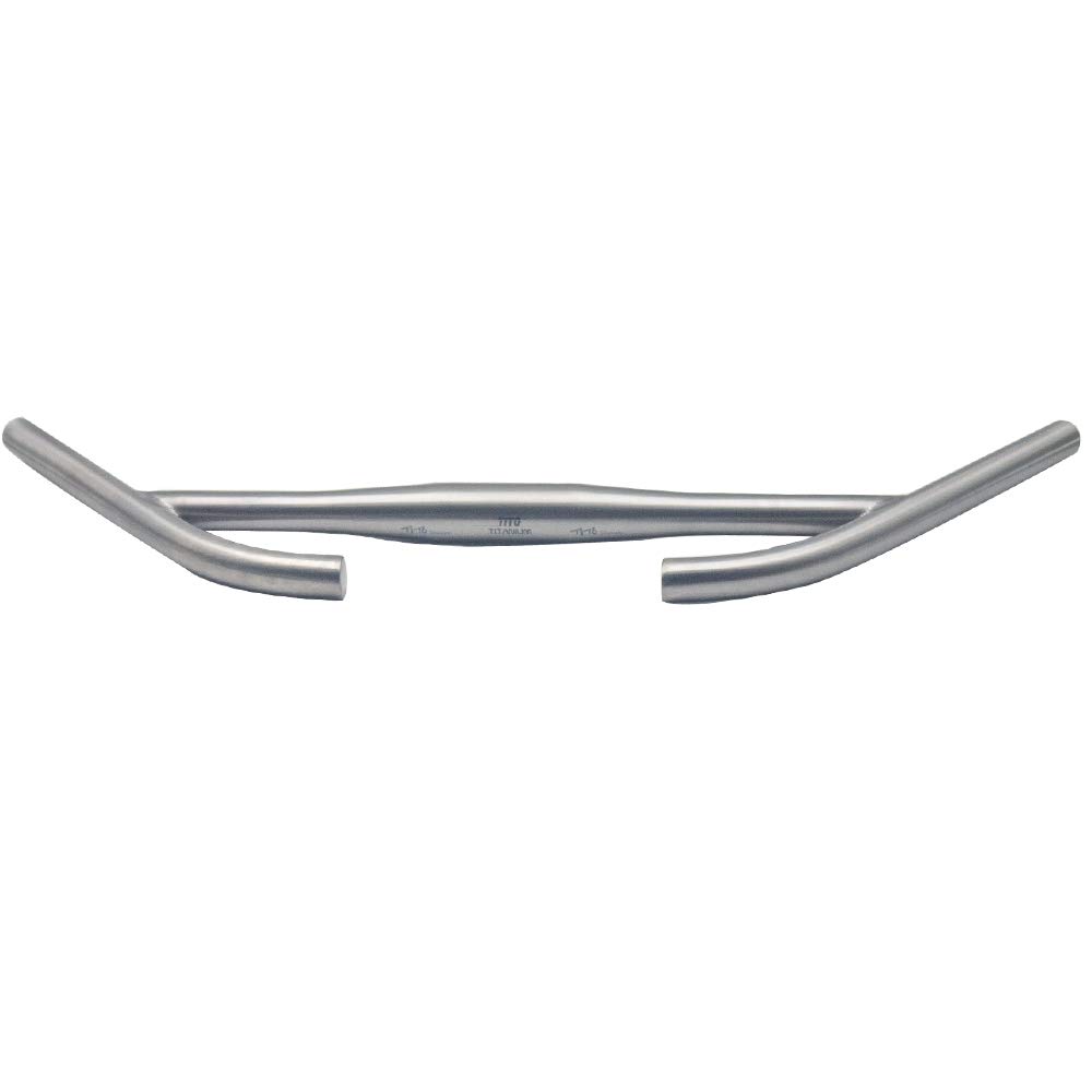 Premium Titanium Bicycle Handlebar Rest - Lightweight MTB & Road Bike Accessory for Long Distance Cycling (31.8mm/25.4mm) - Perfect for Endurance Rides, Touring & Comfortable Commuting