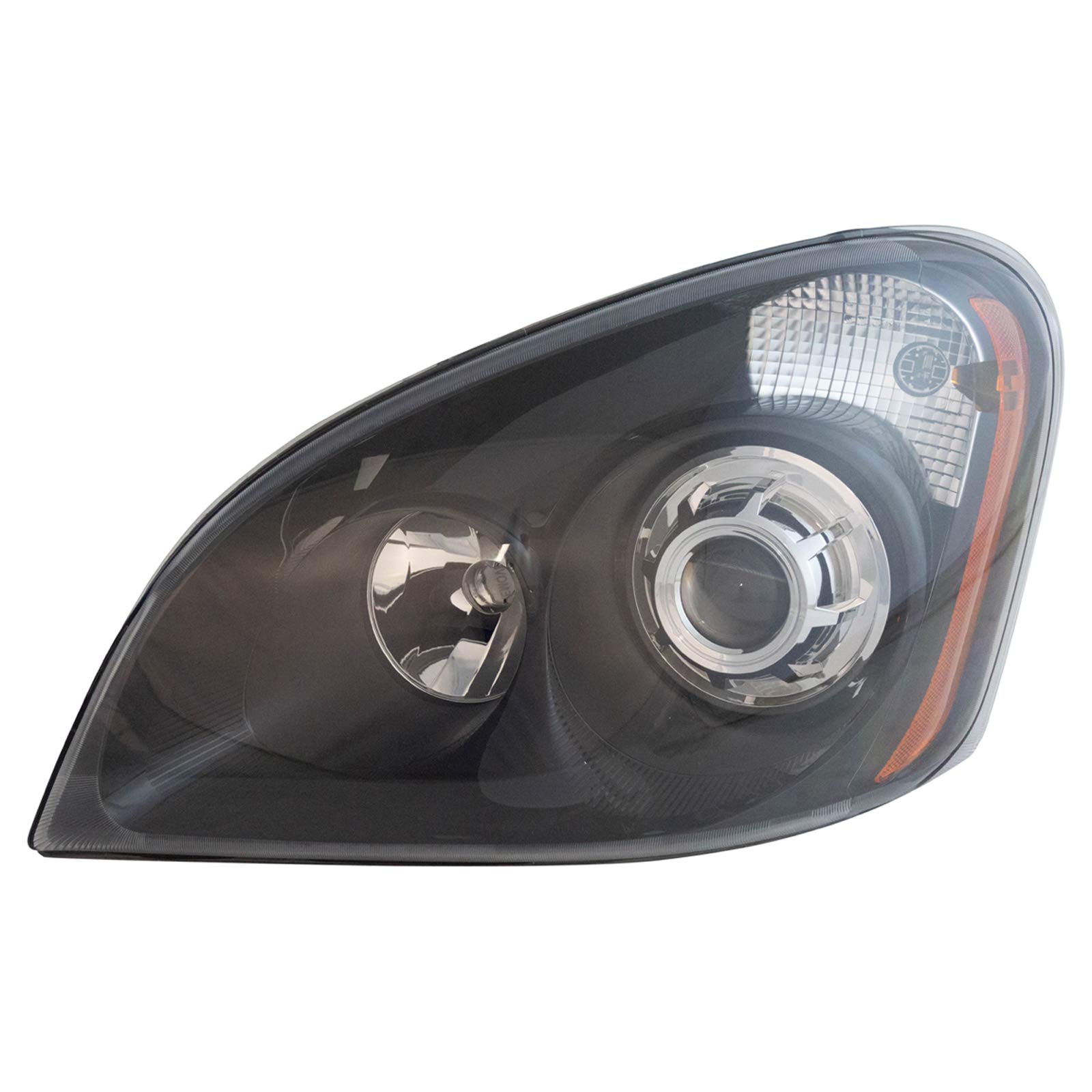 Freightliner Cascadia Headlight Assembly Set - Driver & Passenger Side Replacement for 2008-2018 Models | Durable LED Headlights for Night Driving & Truck Safety