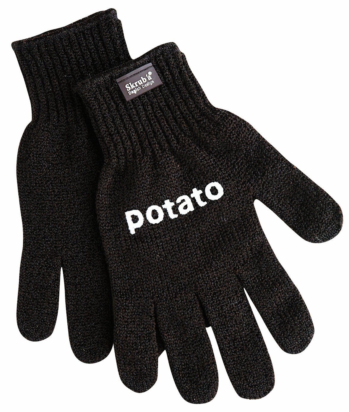 Fabrikators Skrub'a Glove - 1 Pair Premium Potato Peeling Gloves for Kitchen, Dishwashing & Vegetable Cleaning - Non-Slip, Durable & Comfortable