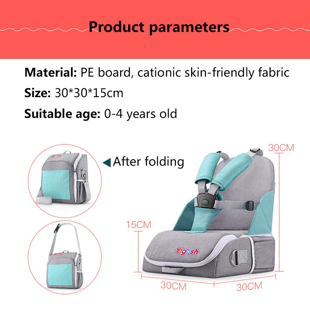 Portable Baby Dining Chair Backpack - 2 in 1 Multi-Function Mummy Bag for Travel, Picnics & Outdoor Activities | Large Capacity Stroller Bag by Yingpai | Perfect for Camping, Beach Trips & Family Outings