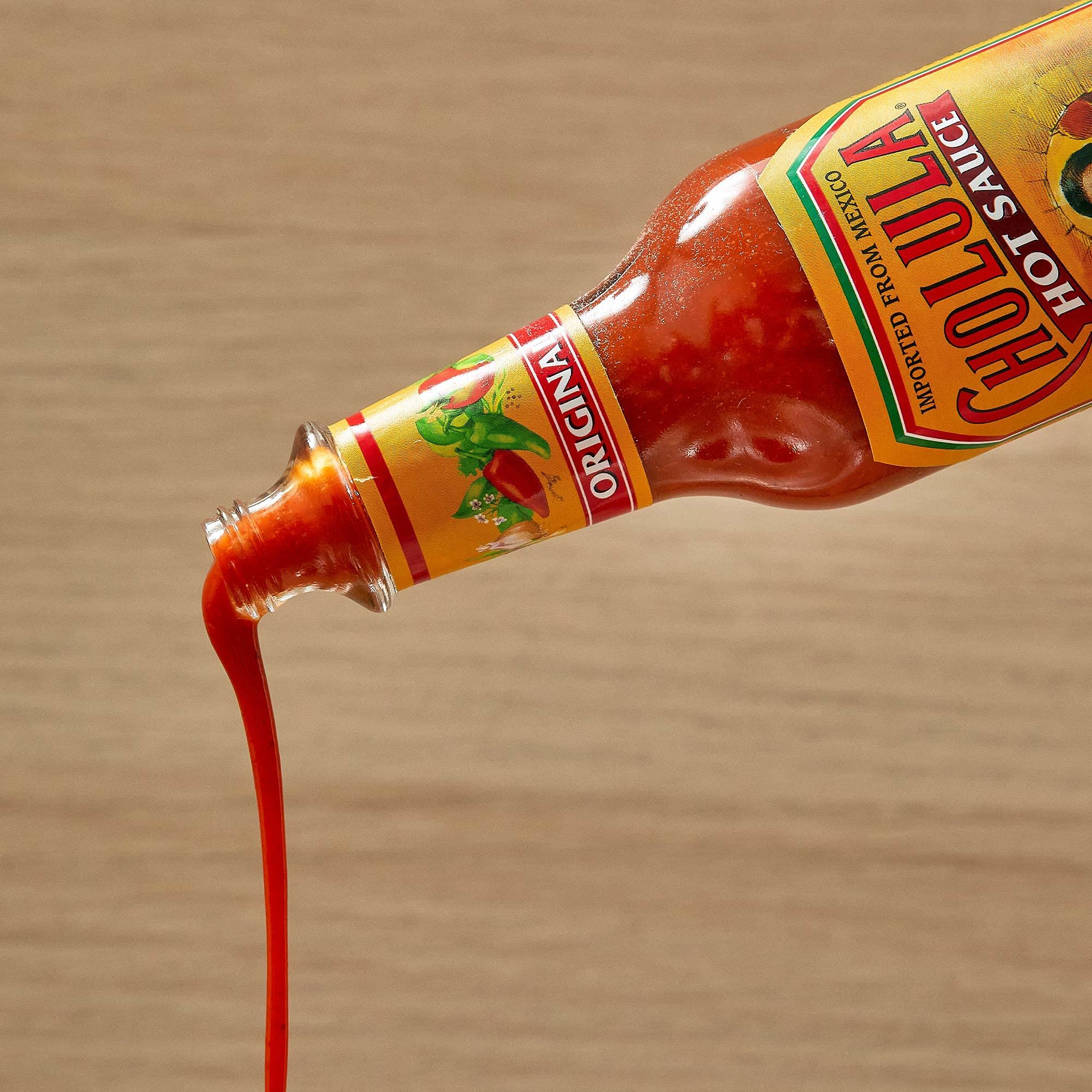 Cholula Original Hot Sauce - 150ml (5.07 oz) Bottle, Pack of 12 | Mexican Hot Chili Pepper Sauce | Perfect for Tacos, Wings, Eggs & Bloody Marys