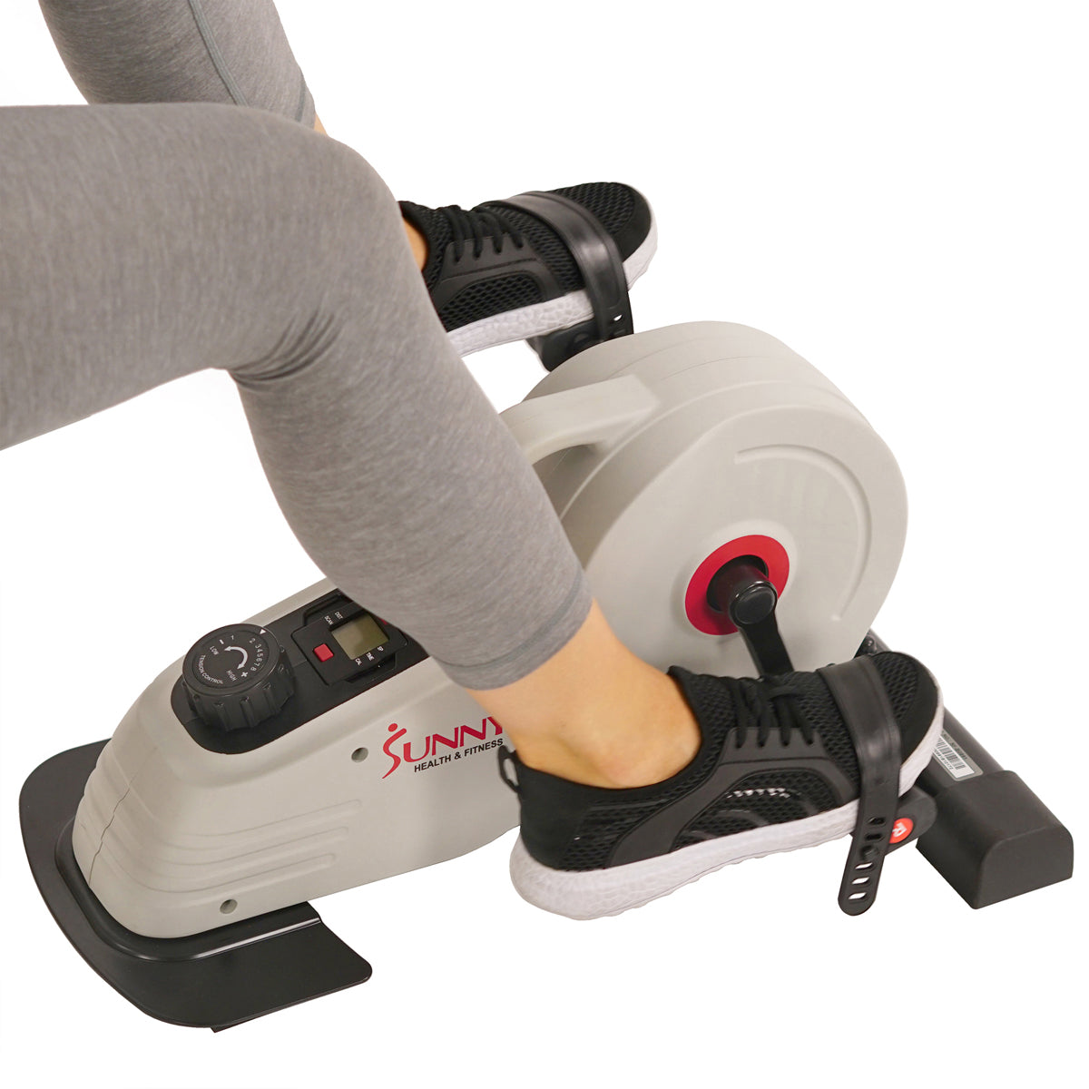 Under Desk Magnetic Cycle Pedals - Mini Exercise Bike for Office & Home Workouts - Compact Foot Pedal Exerciser for Legs & Arms While Sitting