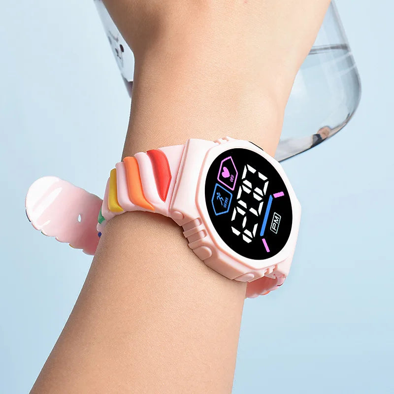 Digital Wristwatch for Men & Women - Waterproof Smart Watch with Fitness Tracker, Heart Rate Monitor & Sleep Tracking - Perfect for Running, Swimming & Everyday Use