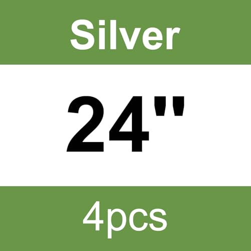 Silver-24''-4pcs