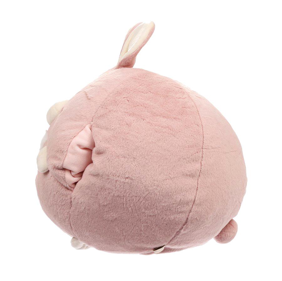 LIV HEART Corocoro Hand Warm Ball Cushion - Soft Rabbit Plush Heating Pad (595g) for Winter, Office, and Home Comfort