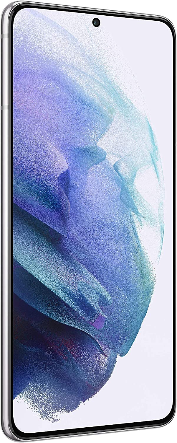 Samsung Galaxy S21+ 5G Unlocked Smartphone 128GB - Phantom Silver (Renewed) | Premium Android Phone for Streaming, Gaming & Productivity