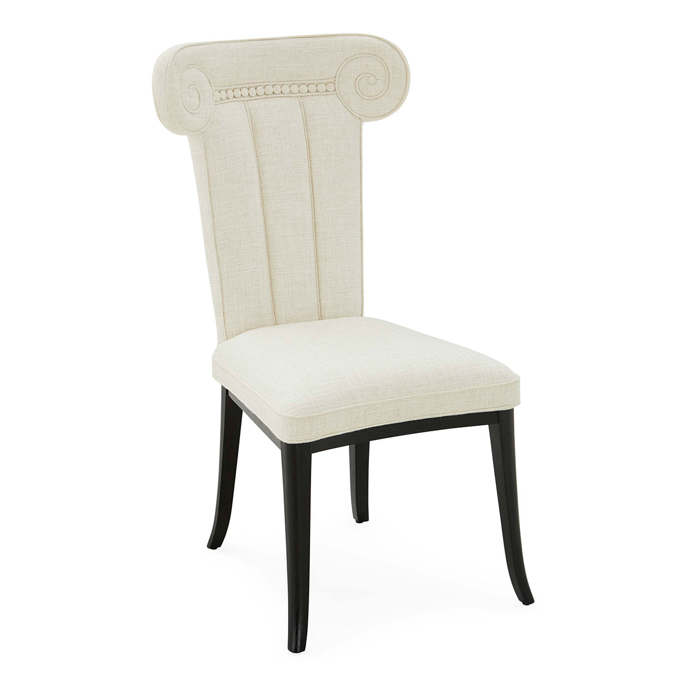 Acropolis Dining Chair - Modern Wooden Dining Room Chair with Upholstered Seat - Perfect for Kitchen, Dining Room, and Restaurant Use