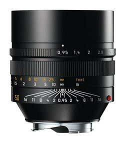 Leica Noctilux M 50mm f/0.95 ASPH Lens (Black) - Premium Fast Aperture Prime Lens for Leica M Mount Cameras - Perfect for Low Light Photography, Portraits & Street Shooting