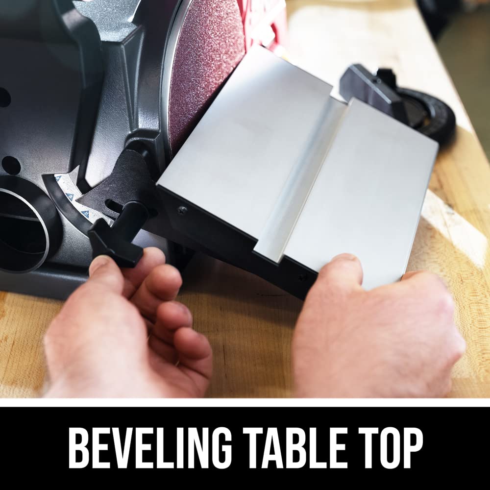 SKIL BB9504-00 4.5 Amp Benchtop Belt & Disc Sander - Woodworking & Metal Sanding Tool for DIY Projects & Home Workshops