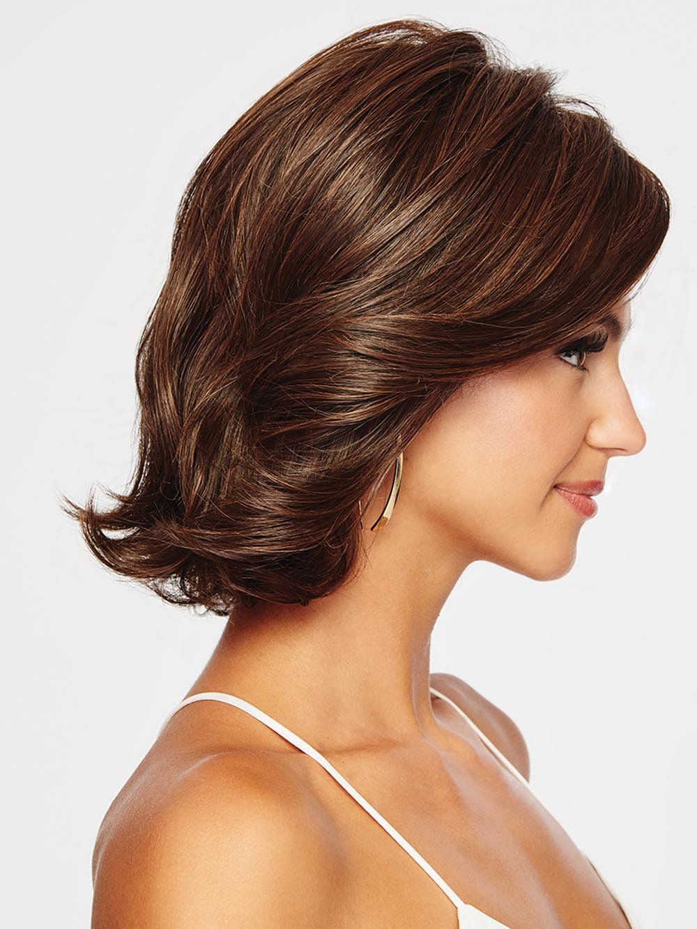 HF Synthetic Lace Front Wig with Mono Part - Natural Looking Human Hair Replacement for Women | Perfect for Cosplay, Daily Wear & Special Occasions
