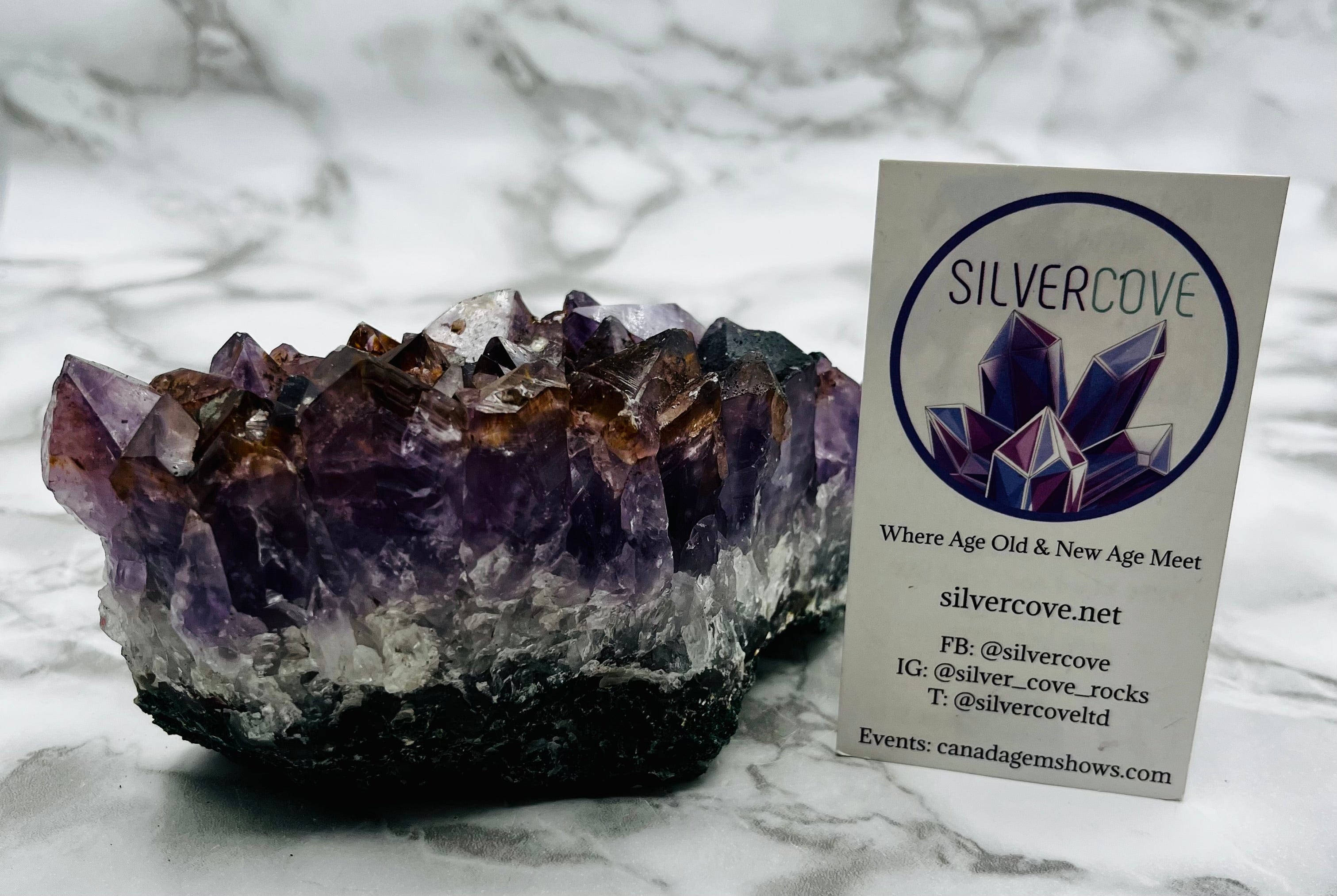 Natural Amethyst Cluster Specimen - Raw Purple Crystal Healing Stone for Meditation, Home Decor & Spiritual Gifts | Perfect for Reiki, Feng Shui & Crystal Collectors