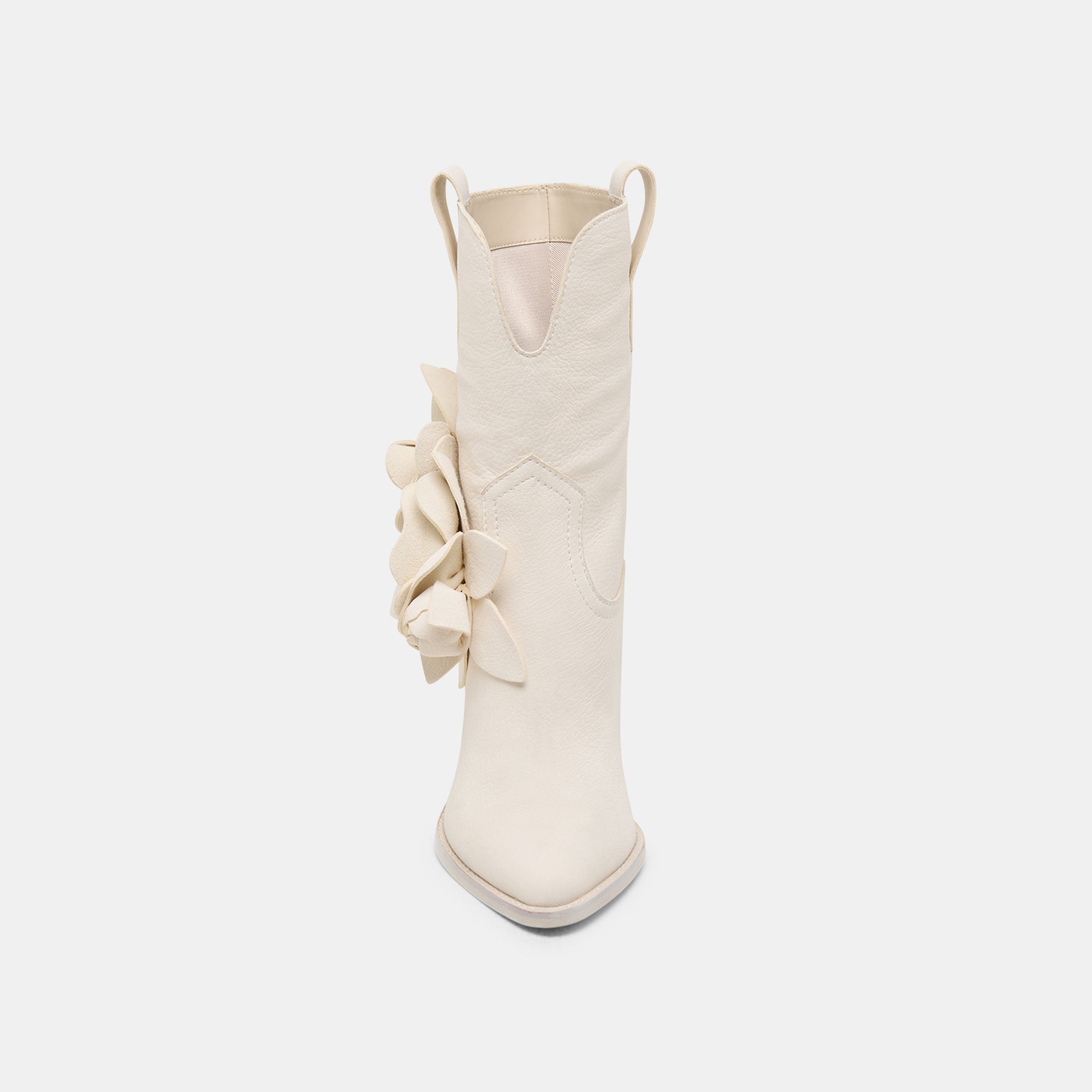 JAKEL OFF WHITE NUBUCK BOOTS - Stylish & Comfortable Leather Boots for Women | Perfect for Casual Outfits, Work & Outdoor Adventures