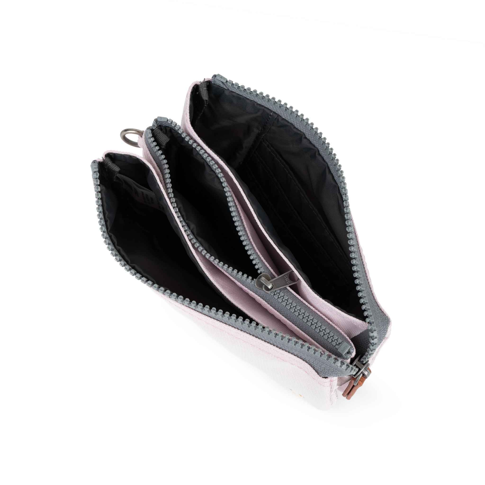 Eco-Friendly Carnaby Crossbody Bag with Wrist Strap - Transcendent Pink Recycled Canvas - Perfect for Work, Travel & Everyday Use
