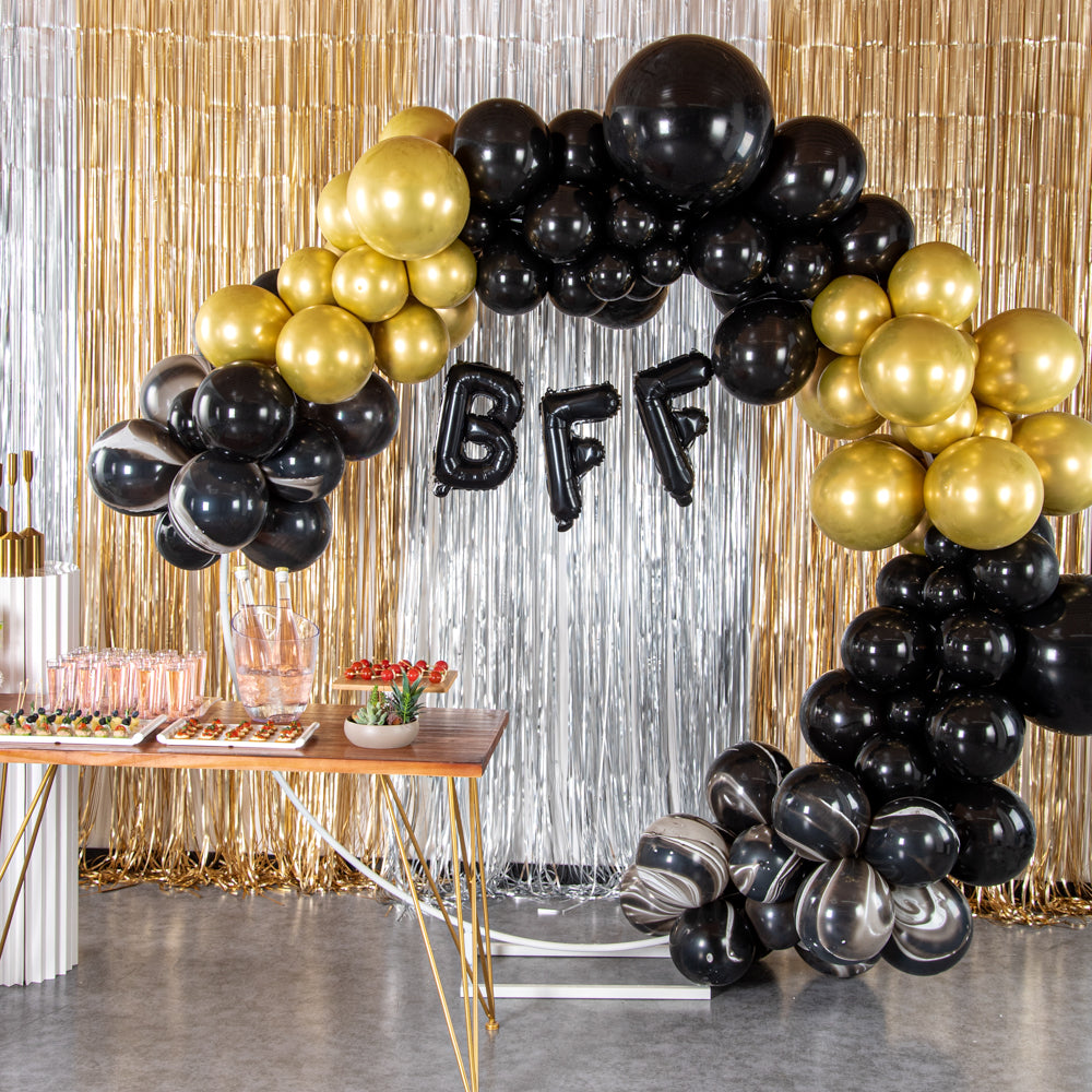 Balloonify Black Mylar Letter B Balloon - 16 Inch Large Foil Alphabet Balloon for Birthday Party Decorations, Baby Showers & Graduation Celebrations (1 Count)