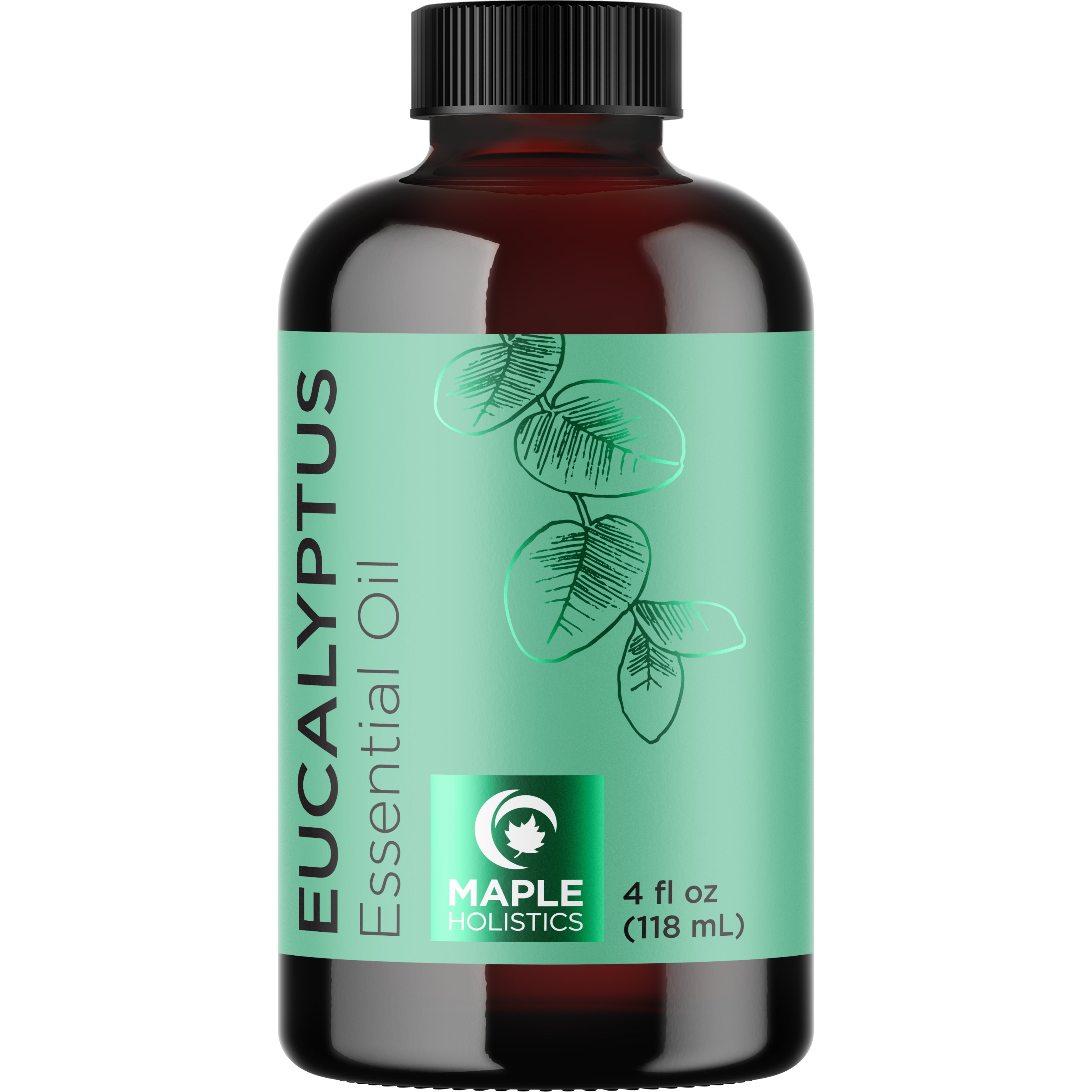 Pure Eucalyptus Essential Oil for Aromatherapy, Diffuser & Massage - 100% Natural Therapeutic Grade for Relaxation, Stress Relief & Respiratory Support
