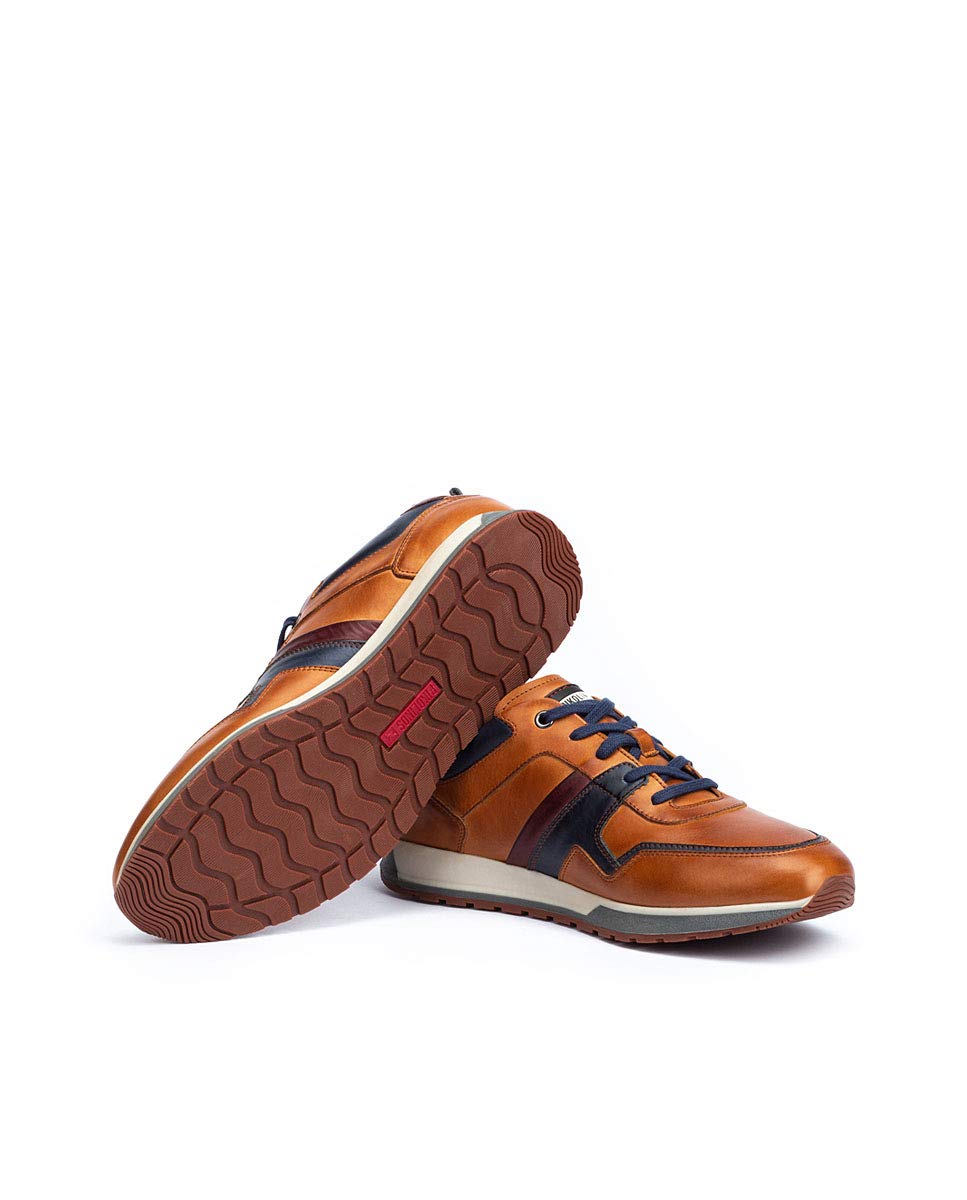 PIKOLINOS Men's Leather Sneakers - Comfortable & Stylish Cambil Design for Casual Wear, Walking & Travel