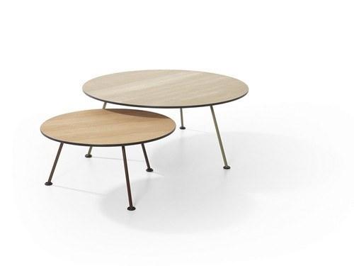 Mid-Century Modern Orange Slice Coffee Table by Pierre Paulin - Retro Design Living Room Furniture for Home & Office Decor