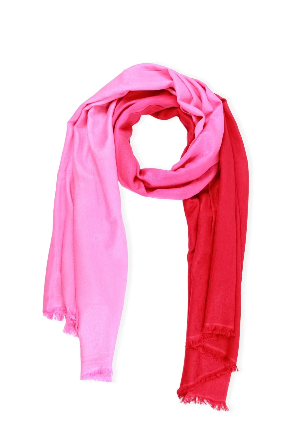 Luxury Cashmere Ombre Silk Scarf for Women - Soft Winter Fashion Accessory - Perfect for Office, Travel & Special Occasions