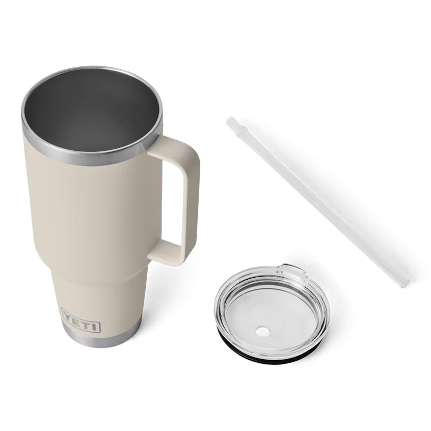 Yeti Rambler 42 oz Stainless Steel Insulated Straw Mug - Keeps Drinks Cold for Hours, Perfect for Outdoor Adventures, Camping, and Travel