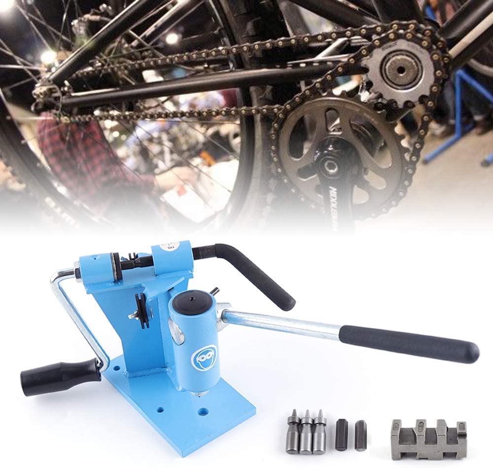 LOYALHEARTDY 2-in-1 Chain Breaker & Rivet Spinner Tool - Professional Bike Chain Repair Kit for Motorcycle, Bicycle, and Dirt Bike Maintenance (US Stock) - Perfect for Home Mechanics and Bike Shop Repairs