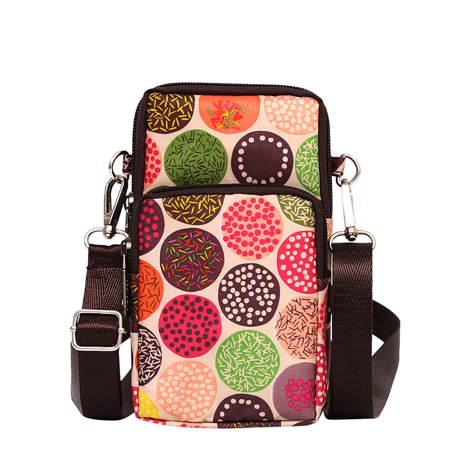 Stylish Leather Crossbody Bag for Women - Small Messenger Purse with Wallet & Phone Pocket - Perfect for Work, Travel & Everyday Use