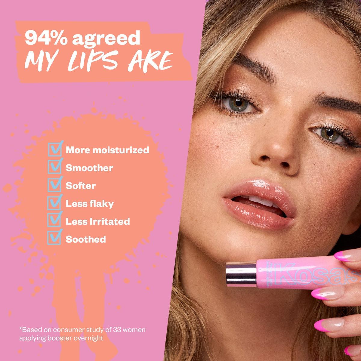 Plump & Juicy Lip Booster - Hydrating Buttery Lip Treatment for Soft, Full Lips | Perfect for Daily Moisture & Night Care