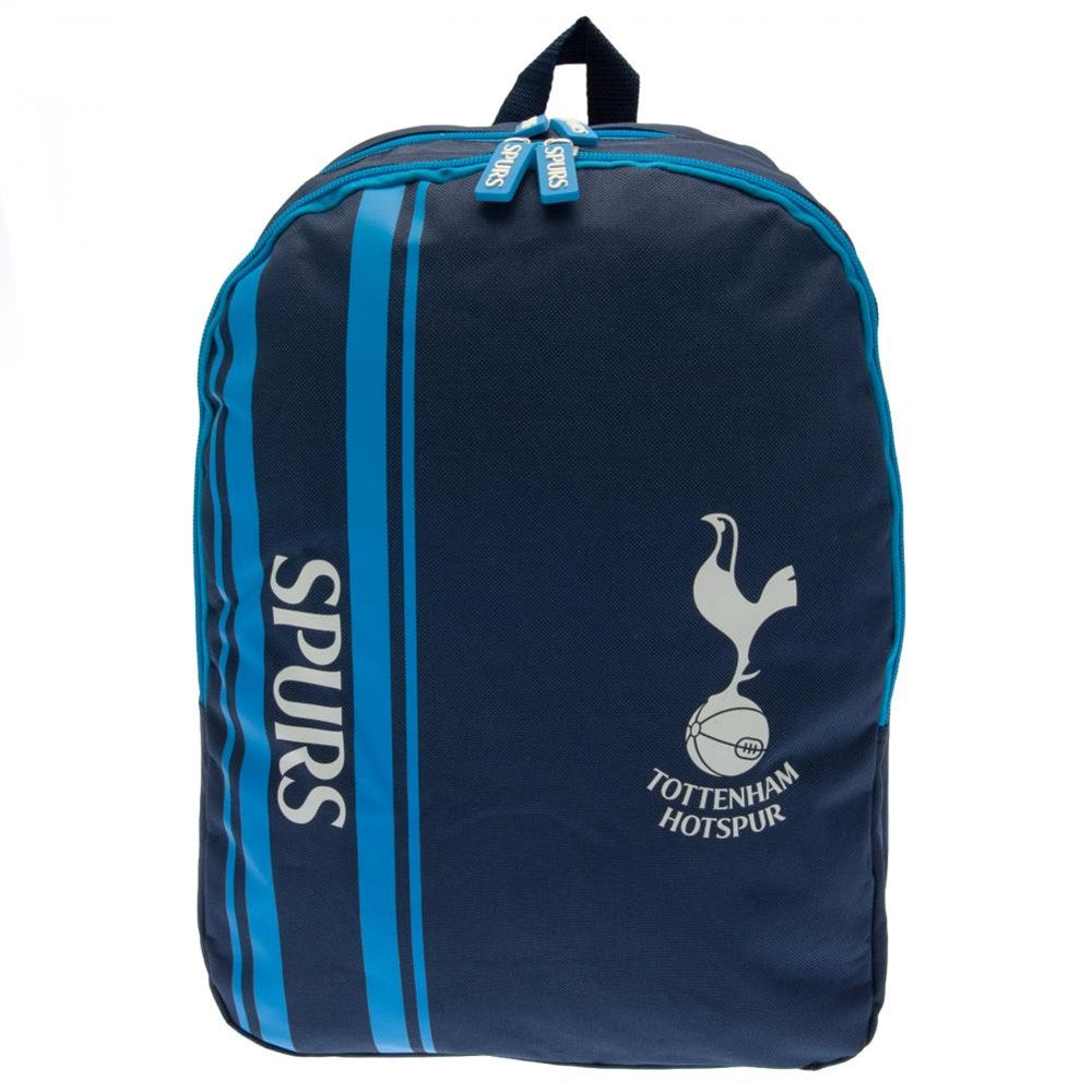 Tottenham Hotspur Official Stripe Backpack for School, Travel & Sports - Lightweight Durable Soccer Backpack for Men & Women