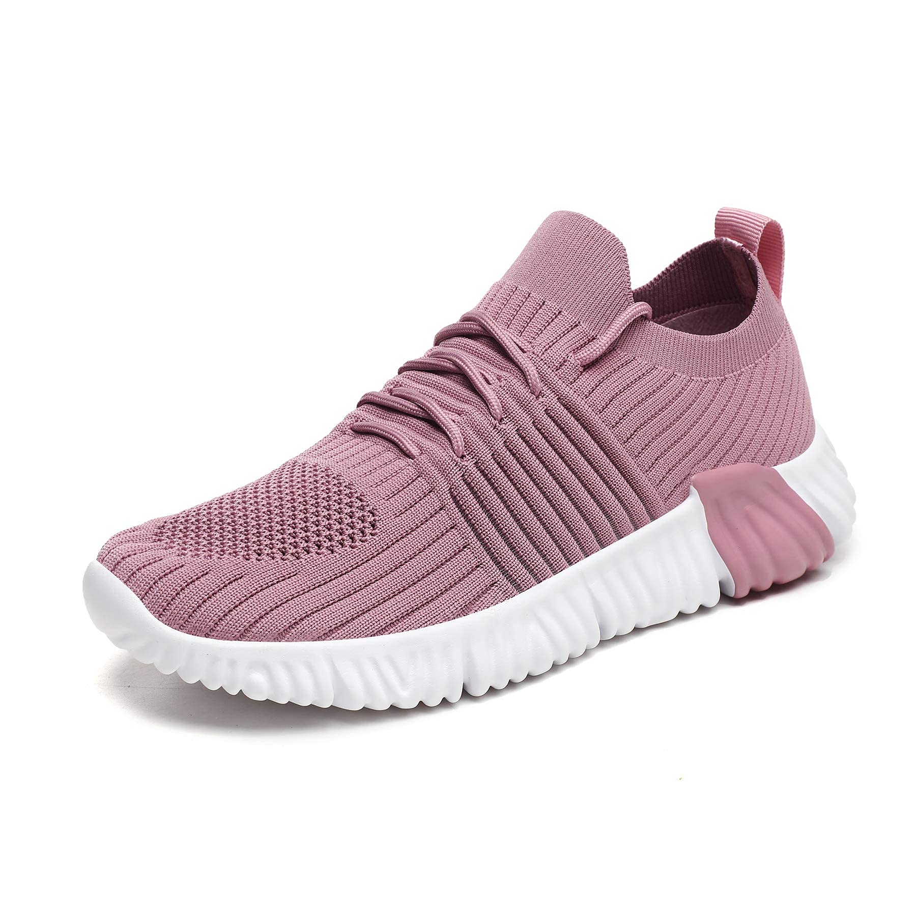 JSWEI Women's Walking Tennis Shoes - Breathable Slip-On Sneakers with Memory Foam & Air Cushion | Lightweight Comfortable Gym Shoes for Work, Walking & Casual Wear | Perfect for Running, Travel & Daily Activities