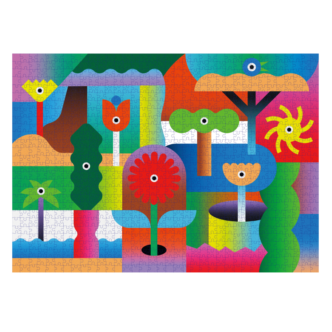 Chirpy Canopy 1000 Piece Jigsaw Puzzle for Adults - Colorful Bird & Nature Scene - Perfect for Relaxation, Family Game Night & Home Decor