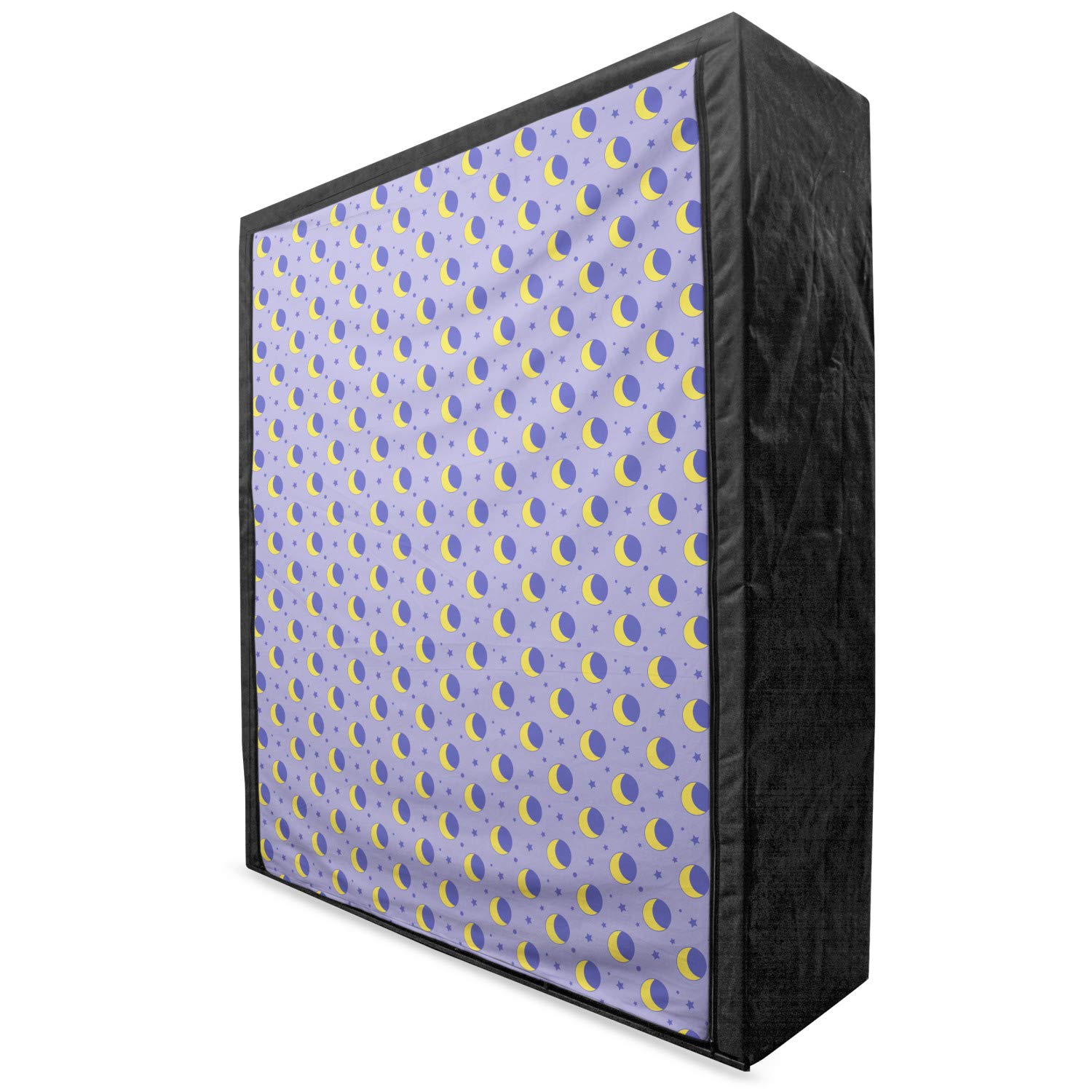 Ambesonne Moon Themed Portable Fabric Wardrobe - 59