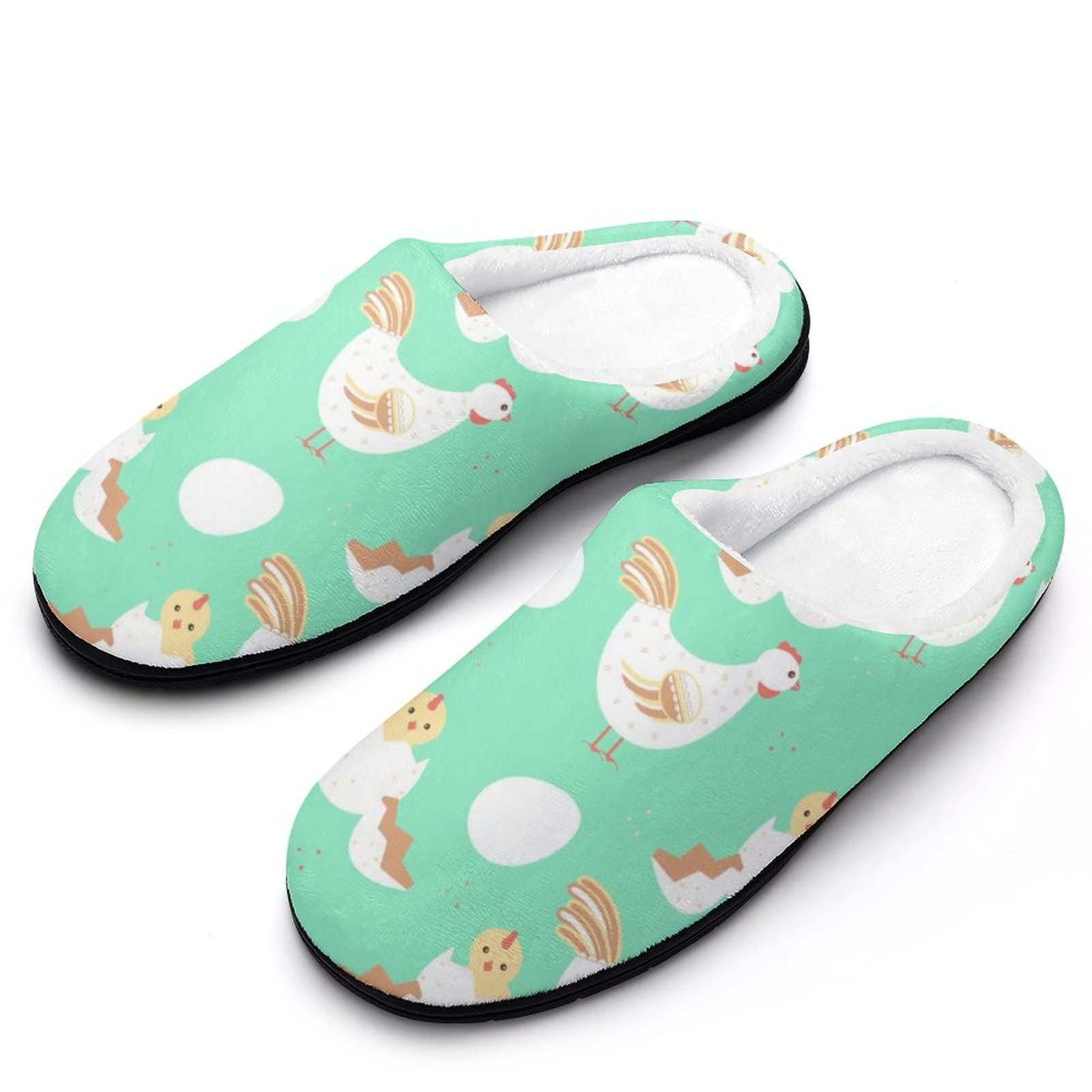 Men's Lightweight Cotton Slippers - Closed Toe House Shoes for Indoor Comfort | Cozy Slip-On Fashion for Home, Lounge & Backyard Relaxation
