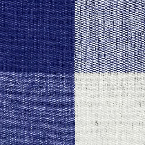 Plaids Navy Blue&white