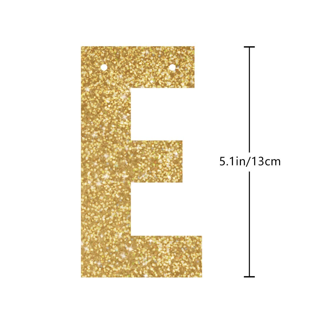 Gold 60th Birthday Banner - Glitter Happy 60 Year Anniversary Party Decorations & Supplies for Milestone Celebrations, Retirement Parties, Family Gatherings
