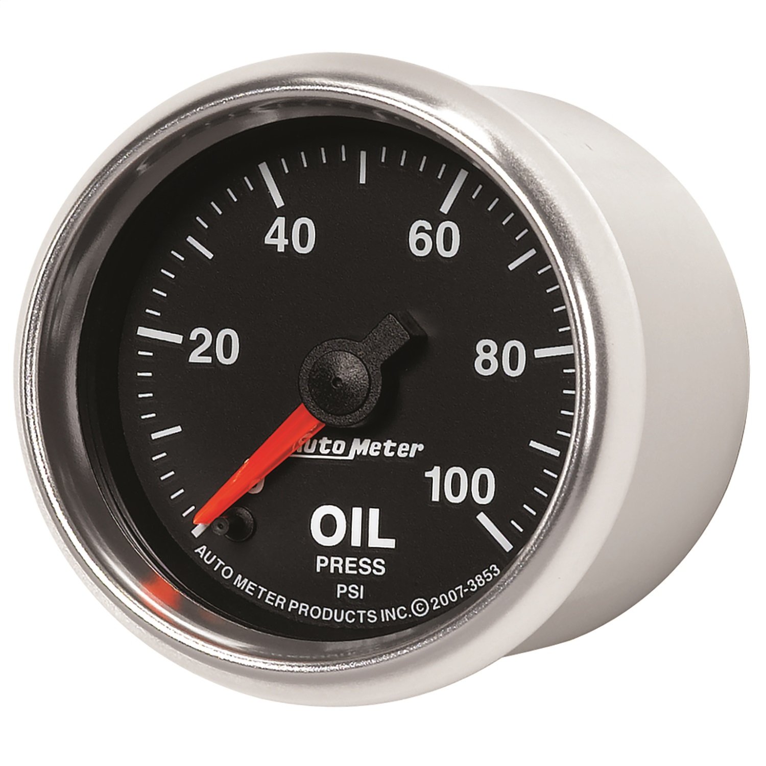 Auto Meter 3853 GS Electric Oil Pressure Gauge - 0-100 PSI, 2-1/16