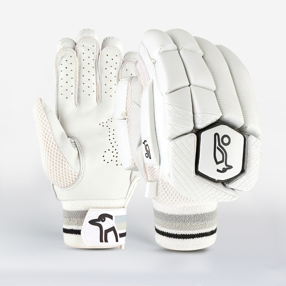 Kookaburra Ghost 4.1 Cricket Batting Gloves 2025 - Premium Leather Protection for Cricket Players - Ideal for Practice & Competitive Matches