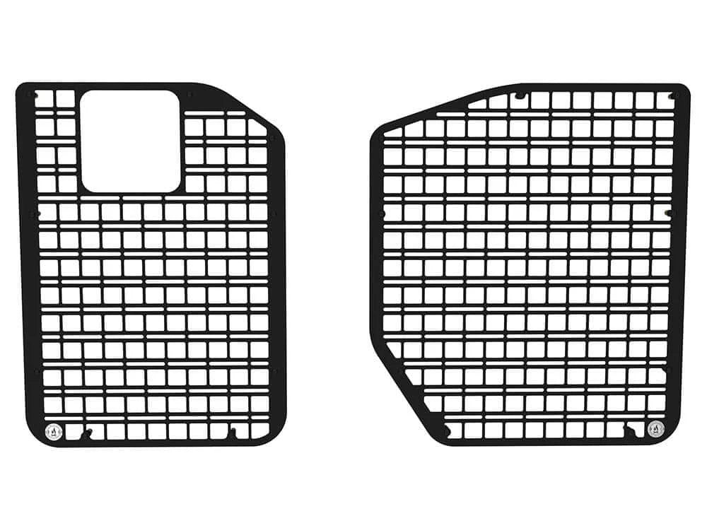 Flatline Van Co Rear Door MOLLE Panels for 2019+ Mercedes Sprinter Van - Heavy Duty Storage Solution for Camping, Overlanding & Van Life Organization