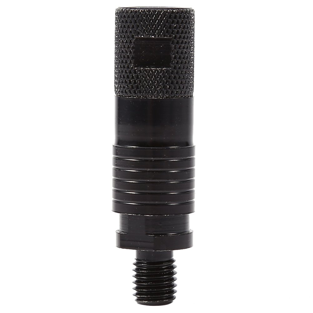 Yosoo Quick Connect Fishing Alarm Adapter - Durable Black Outdoor Fishing Gear for Bite Alarms & Rods | Perfect for Night Fishing, Carp Fishing & Bank Angling
